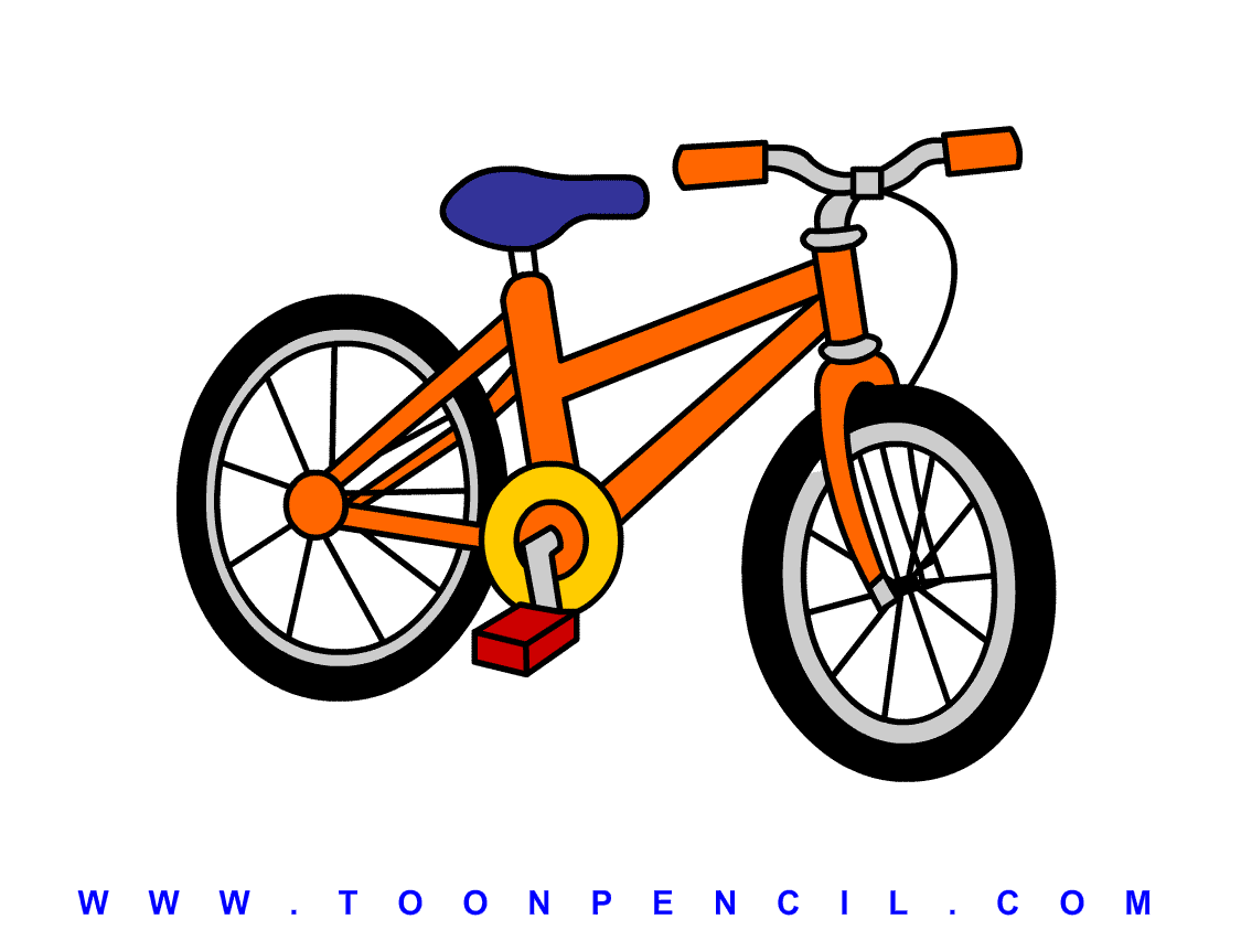 Bike Cartoon Images Drawing
