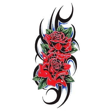 Tattoo Rosa Tribal - ClipArt Best