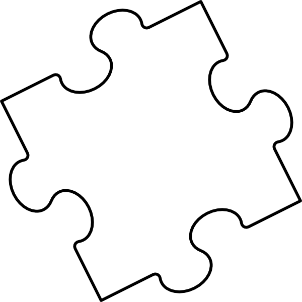 Giant Blank Puzzle Pieces - ClipArt Best