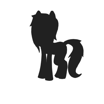 Dani Strider (Pony Silhouette) by That-Blue-Fennec-Fox - ClipArt Best ...