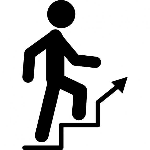 People walking up stairs clipart - ClipartFox