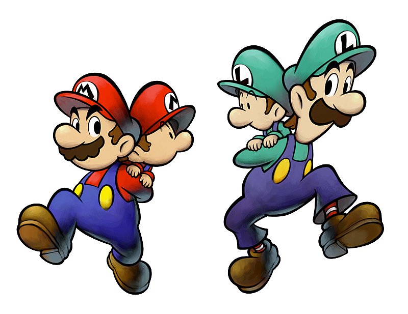 Luigi And Mario - ClipArt Best