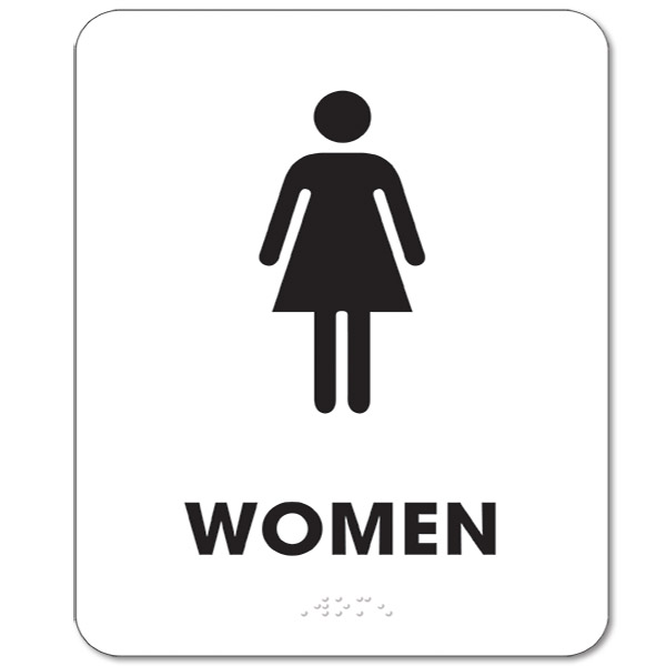 Women's Bathroom Sign Printable - Printable World Holiday