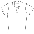 Polo Shirt Clipartblack And White Line Drawing Polo Player Round ...