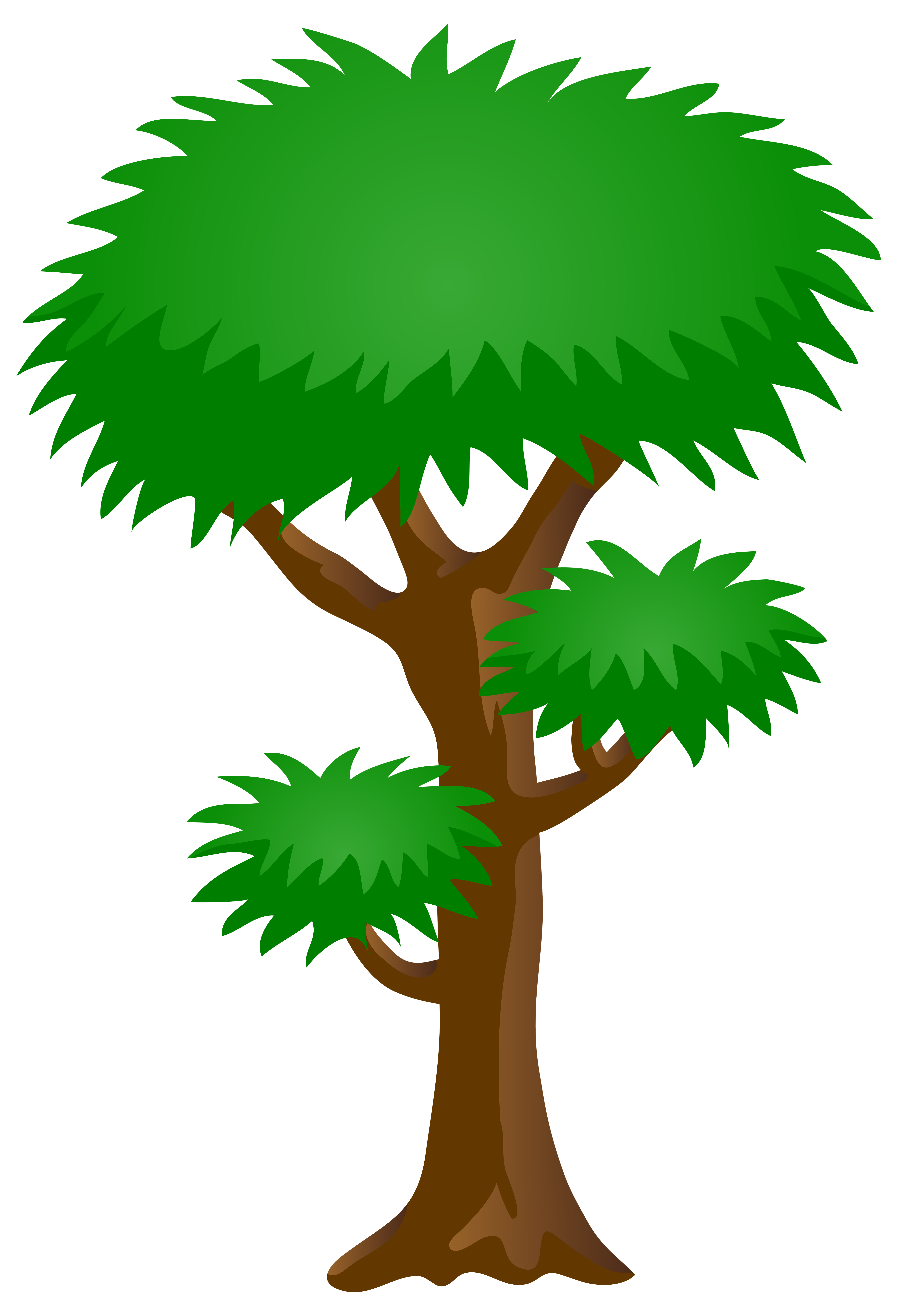 Green Realistic Tree Png Clip Art Best Web Clipart Images