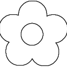 Coloring Page Of Flowers For Preschoolers Coloring Everyday ...