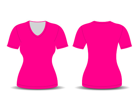 Pink Blank Tshirt - ClipArt Best