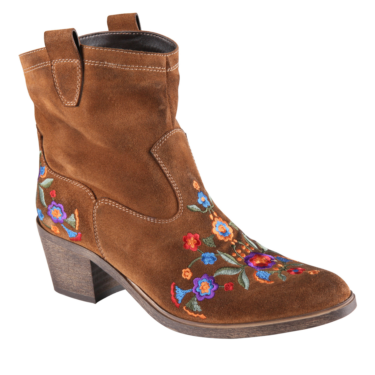 Shoeniverse: FNSA - ALDO Brown Limeira Embroidered Cowboy Boots ...