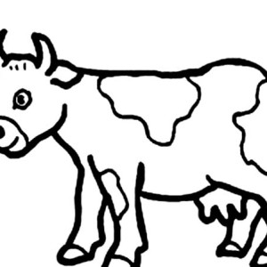 Picture Of Cow Outline - ClipArt Best