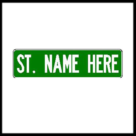 Street Signs, Street Blades, Double Sided Street Signs - First Sign ...