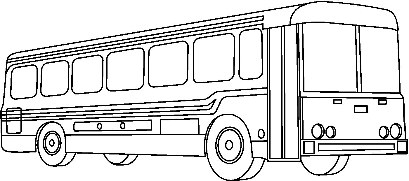 Bus Clipart Black And White - Tumundografico - ClipArt Best - ClipArt Best