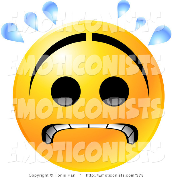 Sweating Face Emoticon - ClipArt Best