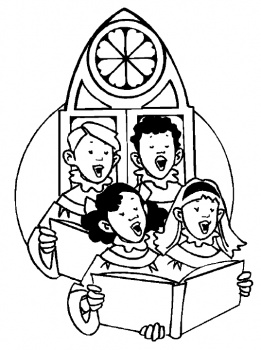 Singing in Church coloring page | Super Coloring - ClipArt Best ...