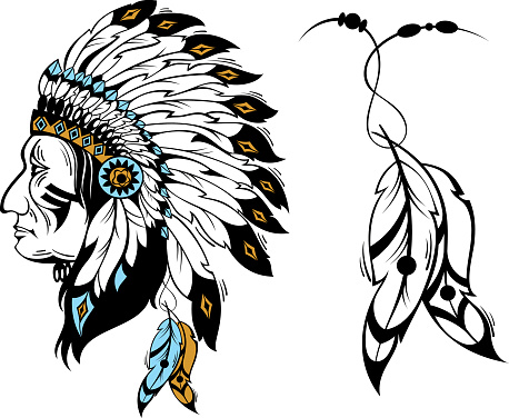 Indian Headdress Clip Art, Vector Images & Illustrations - ClipArt Best ...