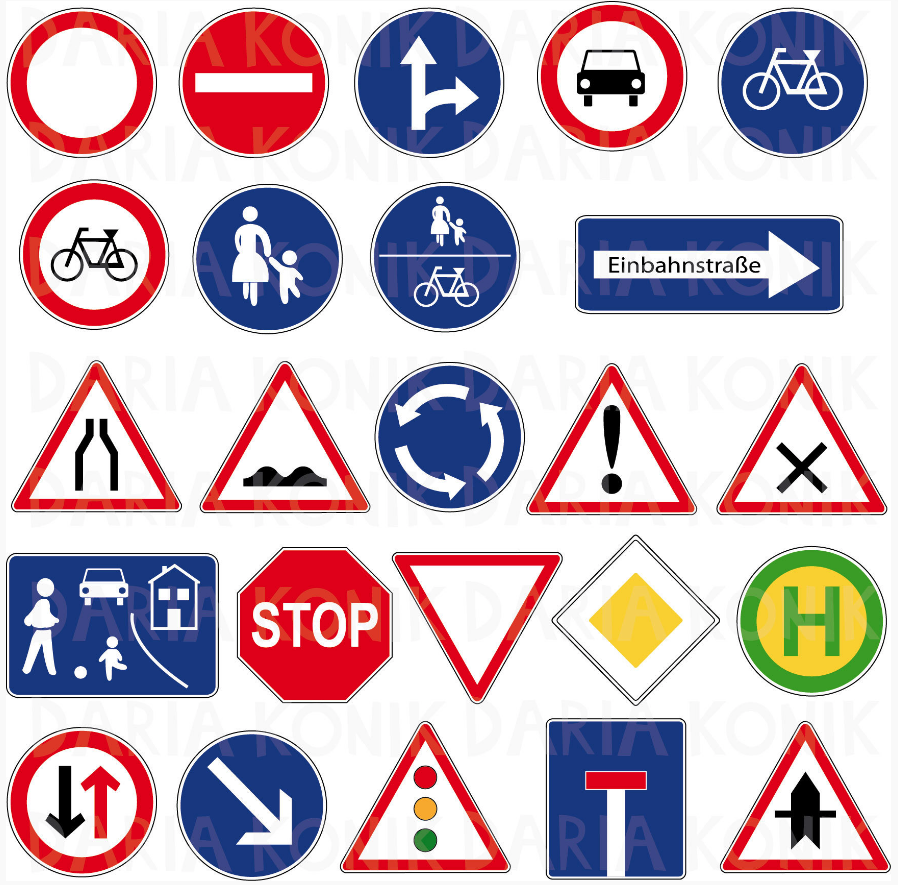 Street Sign Meanings - ClipArt Best