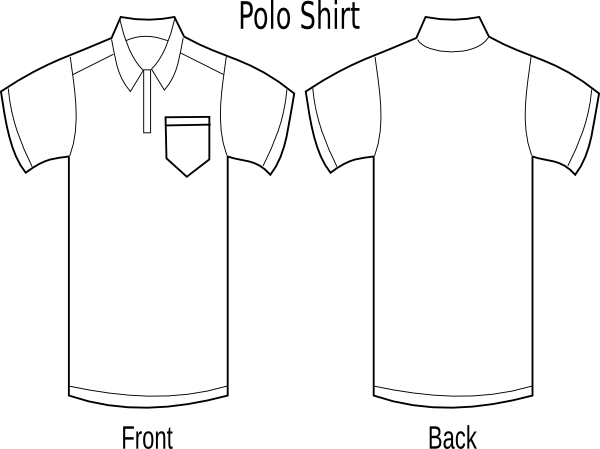 Design Kaos Hitam Polos - ClipArt Best