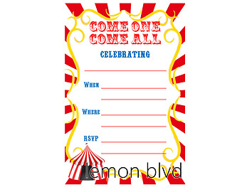 Blank Carnival Ticket Invitation Template - ClipArt Best