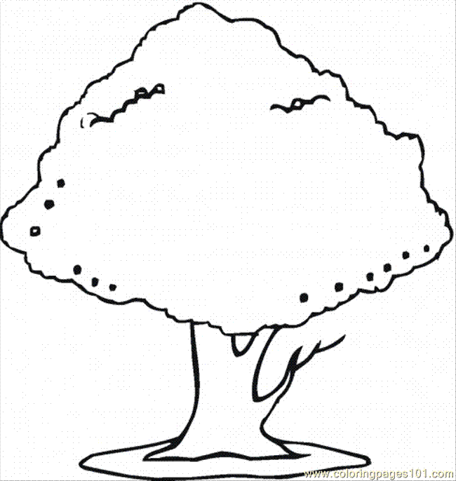 Printable Trees Colouring Page Products And Merchandise 9 on ...