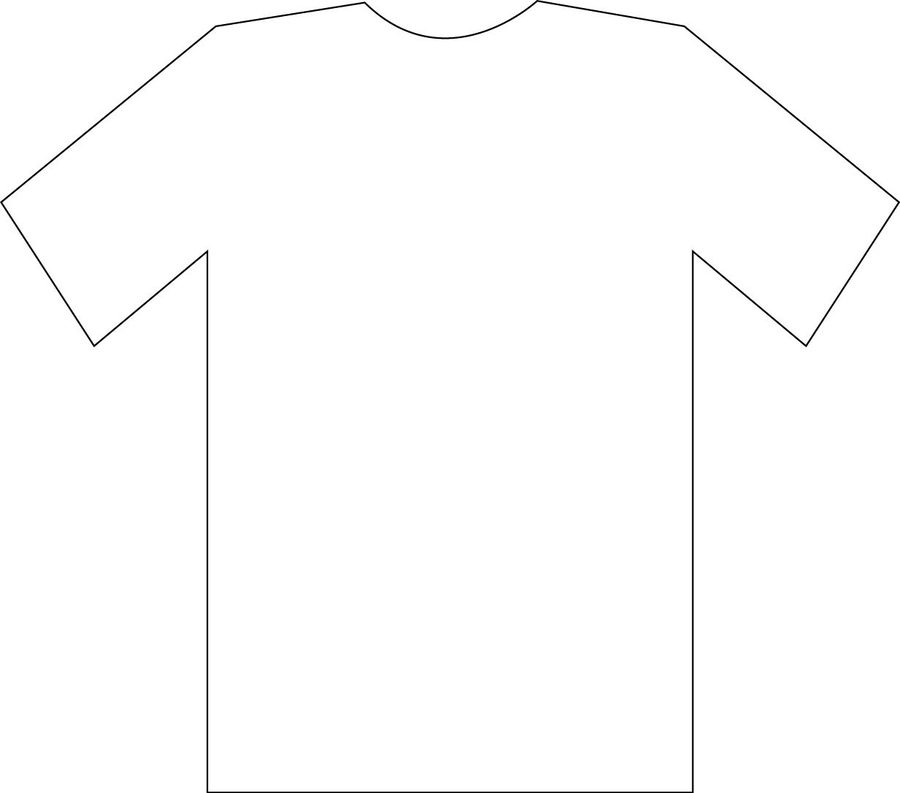 T-shirt Sketch - ClipArt Best