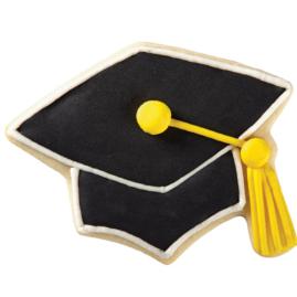 Black Graduation Cap Cookies - ClipArt Best - ClipArt Best