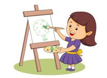 Images Of Girl House Painting - ClipArt Best