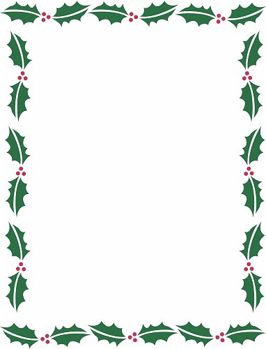 free christmas borders for word documents ...