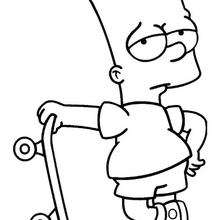 BART coloring pages - Bart Simpson - ClipArt Best - ClipArt Best