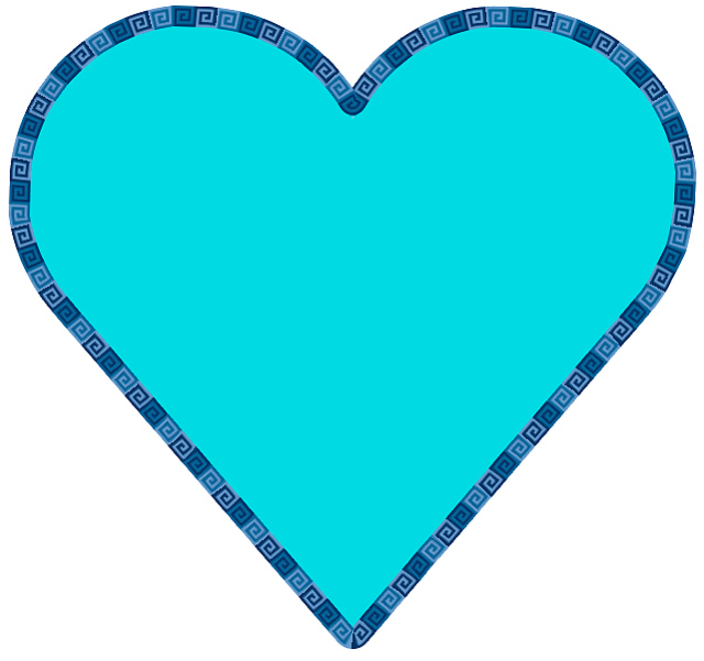 Blue Heart Clip Art - ClipArt Best