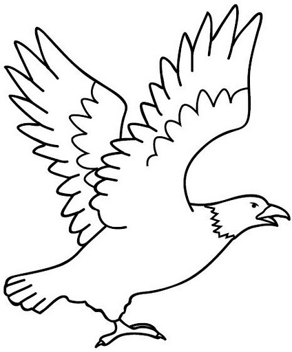 Eagle Coloring Pages For Kids - ClipArt Best