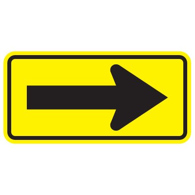 Directional Traffic Signs - Arrow from Seton.com, Stock items ship ...