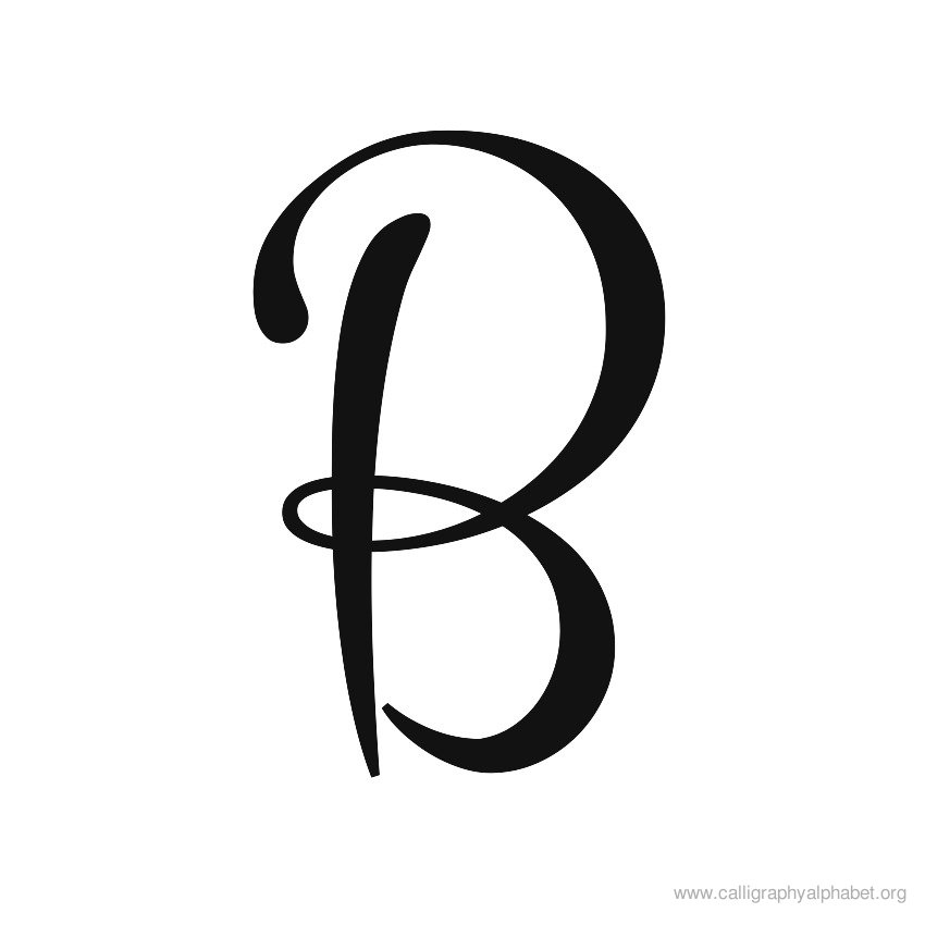 Fancy Letter B Designs - ClipArt Best