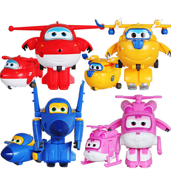 Aliexpress.com : Buy 4pcs/set Super Wings Mini Planes Deformation ...