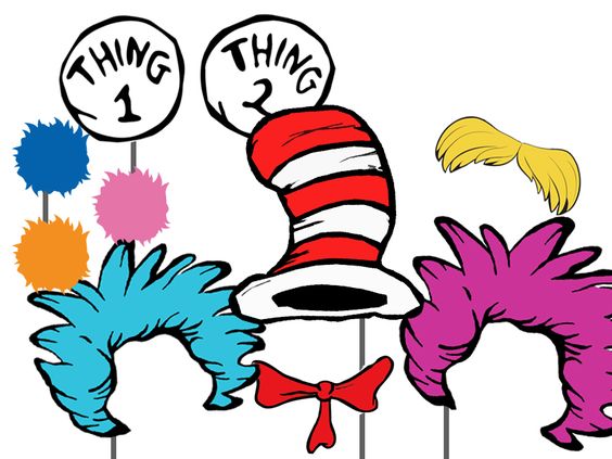 Diy Thing 1 Thing 2 Printables - ClipArt Best
