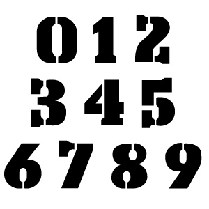 Numbers In Old Englash - ClipArt Best
