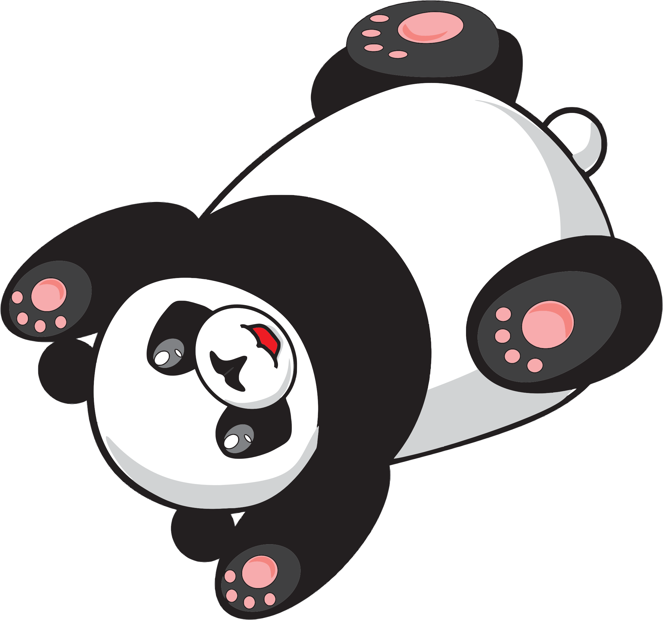 Cute Cartoon Panda Png Clipart Animal Cartoon Cartoon - vrogue.co