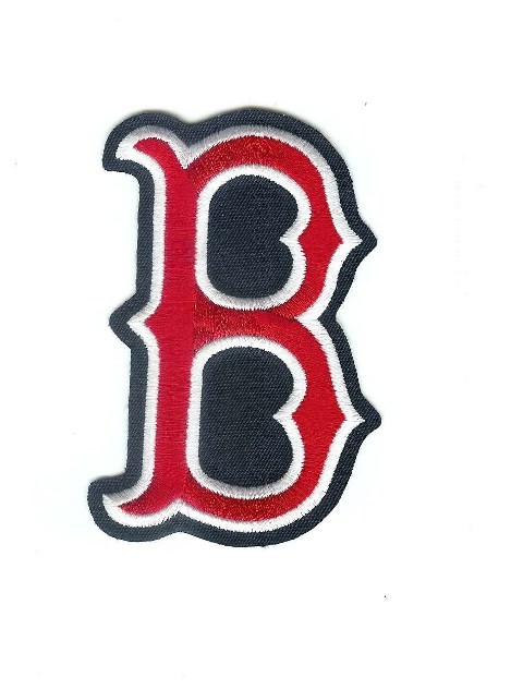 Boston Red Sox "B" MLB Baseball Jersey Logo Patch - ClipArt Best ...