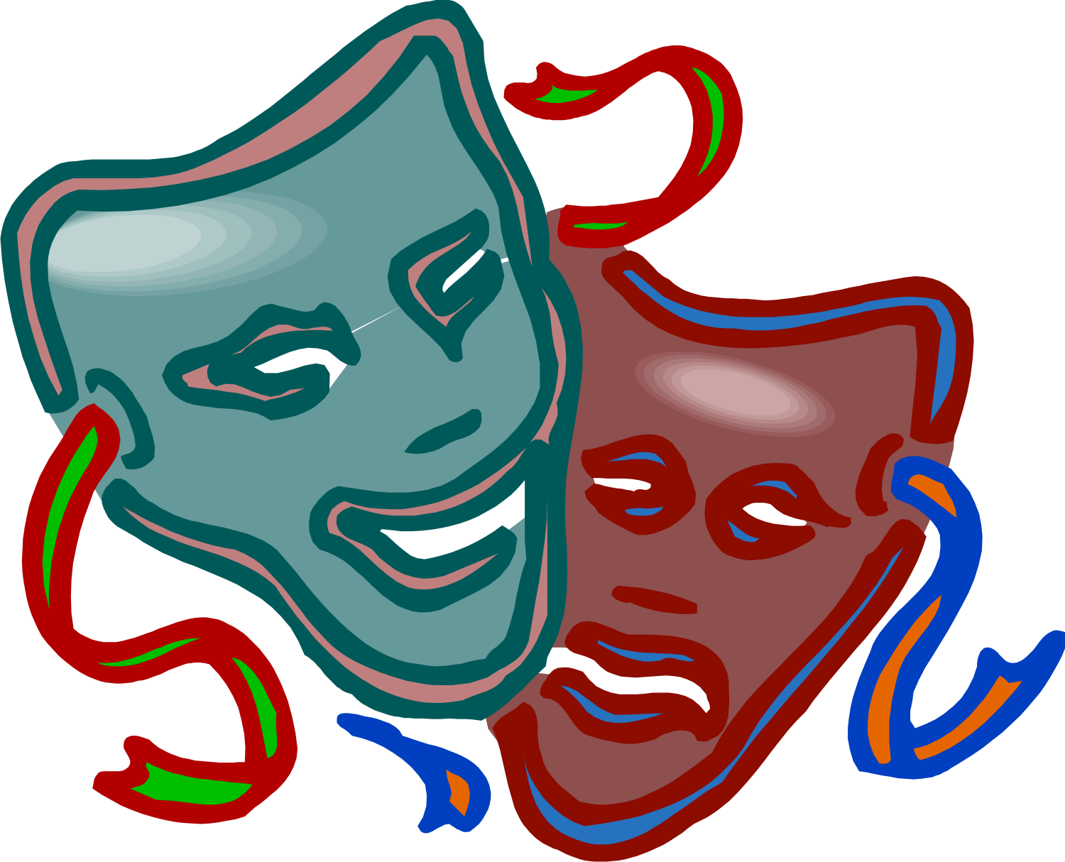 Picture Of Drama Masks - ClipArt Best