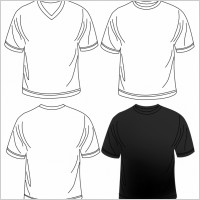 White t shirt vector Free vector for free download (about 37 files ...