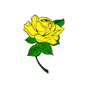 Yellow Rose Clip Art Free - ClipArt Best
