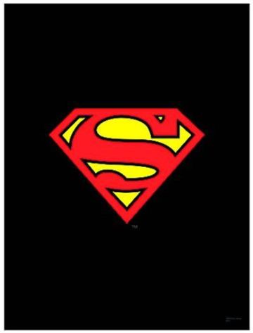 Superman Logo Black - ClipArt Best