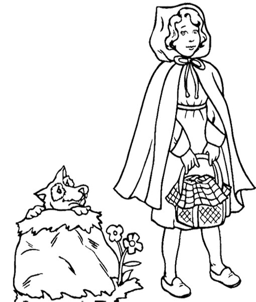 How To Draw Little Red Riding Hood - ClipArt Best