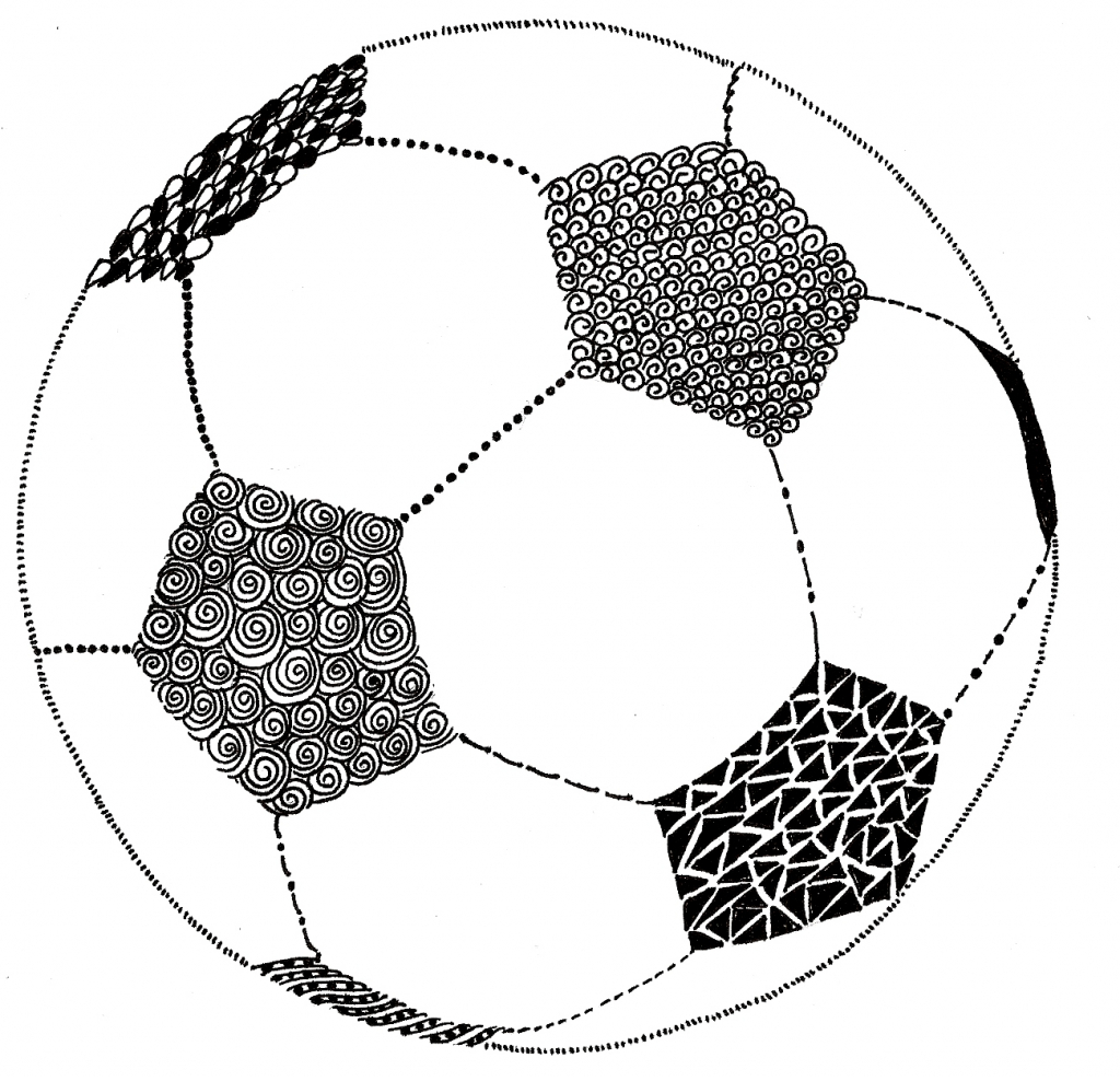 Ball Drawing Pictures - Ball Drawing Soccer Soccerball Line Clipart ...