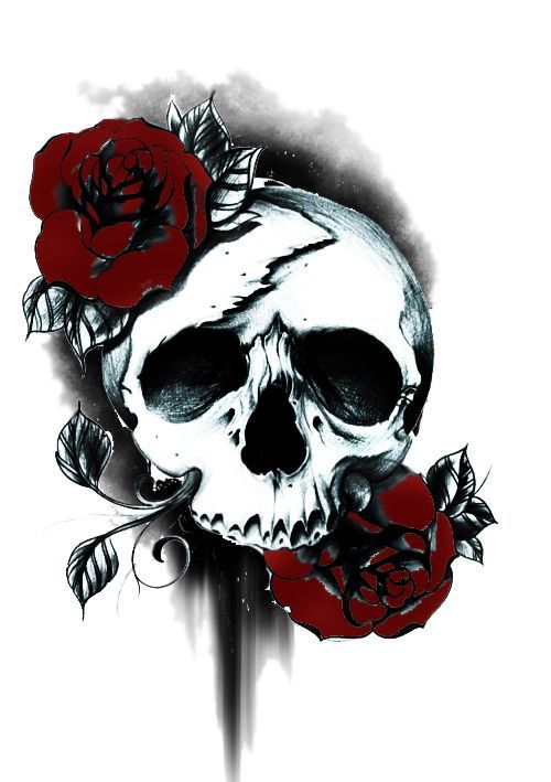 Skull Rose Tattoos | Pretty Skull ... - ClipArt Best - ClipArt Best