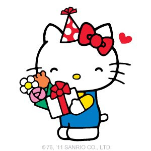 Hello Kitty Happy Birthday - ClipArt Best