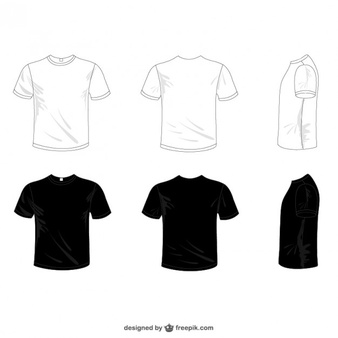 Plain White T Shirt Template - ClipArt Best