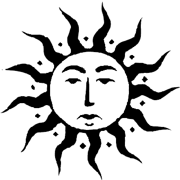 Black And White Sun Of May - ClipArt Best