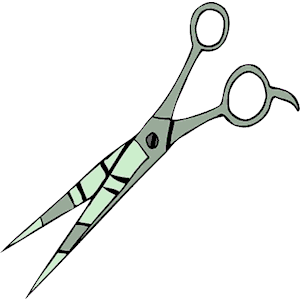 Hair Scissors Cartoon - ClipArt Best