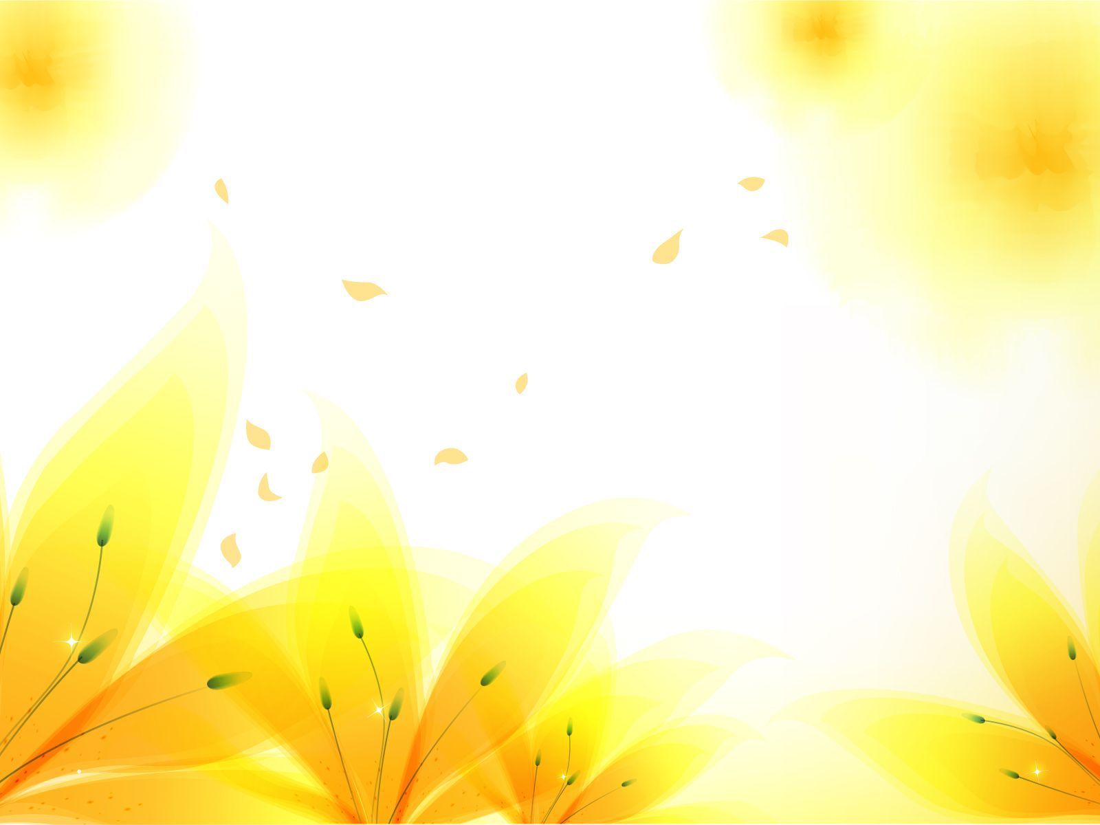 Yellow Flower Backgrounds Group (35+) - ClipArt Best - ClipArt Best