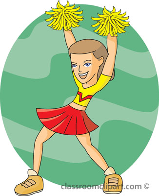 Cheerleading : cheerleader_cartoon_girl_03 : Classroom Clipart ...