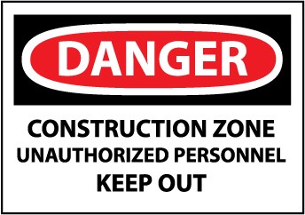 Danger Zone Sign - ClipArt Best